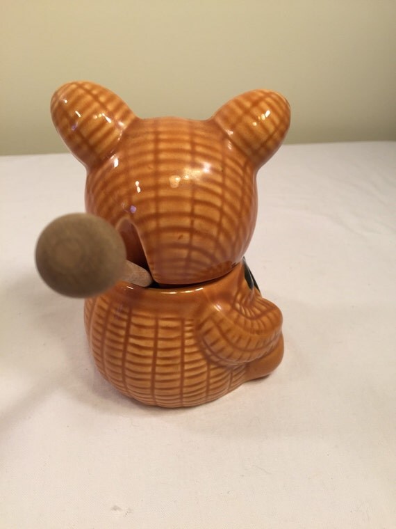 Honey bear honey pot Bear honey pot honey jar honey