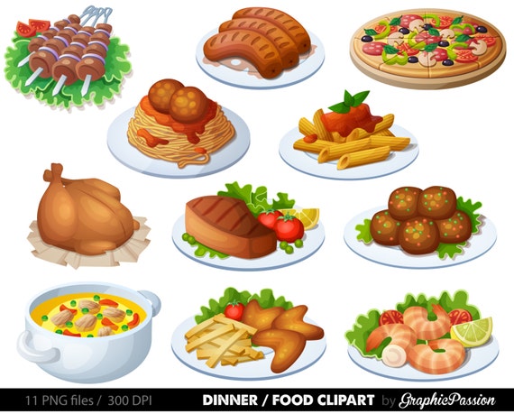 cooking dinner clipart - photo #24