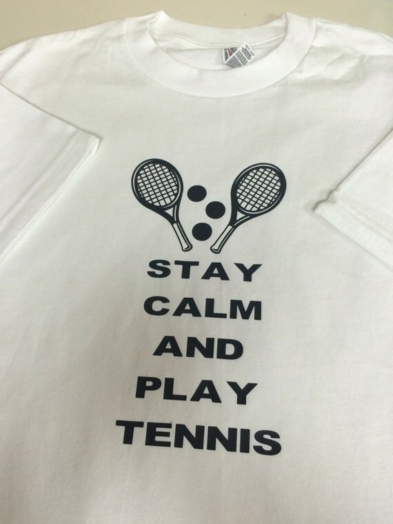 Items similar to Tennis Tshirt on Etsy