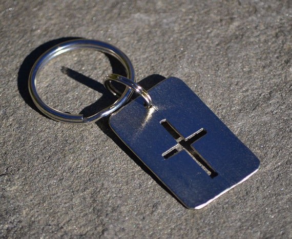 Cross Keychain Cross Keyring Religious Key Chain Religious