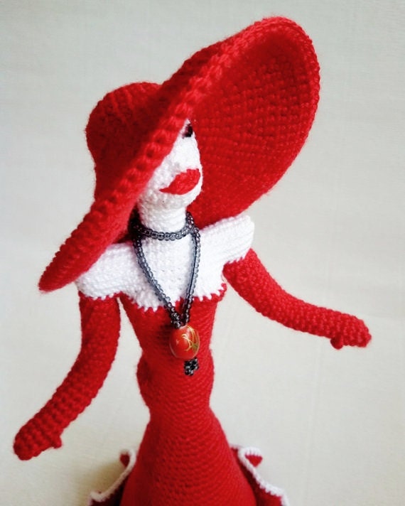 Art Doll Amigurumi Crochet Fashion lady by CrochetBySirik ...