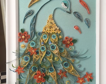  Quilled  wall  art  by QuillingKimStarcher by QuillingKimStarcher