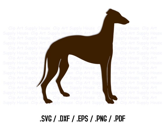 greyhound dog clipart - photo #26