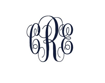 DIY Iron On Monogram Vinyl Monogram Shirt Decals