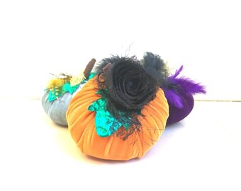 Velvet Pumpkins