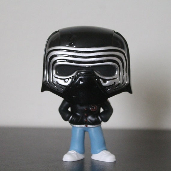 funko pop with leather jacket