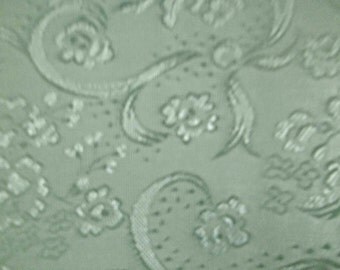 Light Green Sateen Fabric, 5 Yards, 45"W