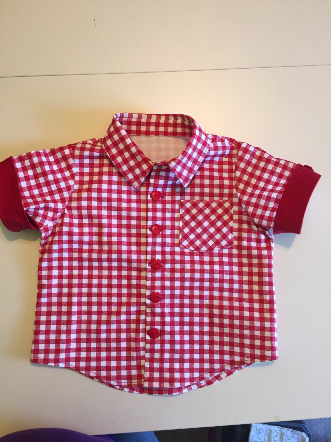 boys short sleeve button up shirt