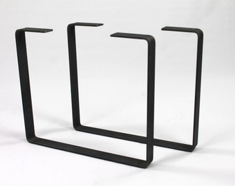 Set of 2 Steel Legs, Coffee Table Legs, Industrial Table Legs, Bench Legs, Sofa Table