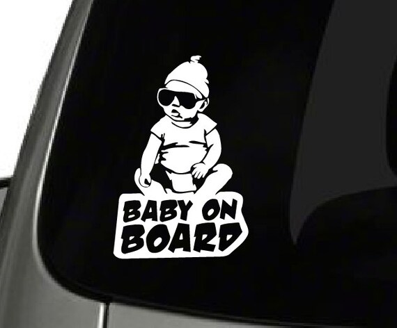 Baby On Board Decal Hangover Baby Decal Baby On Board