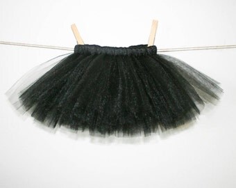 Black Tutu, Halloween Tutu, Baby Girl Tutu, Newborn Tutu, Black, Baby Girl, Newborn, Girl, Tutu