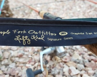 Fly fishing Temple Fork Outfitters 5WT Graphite Rod with Case