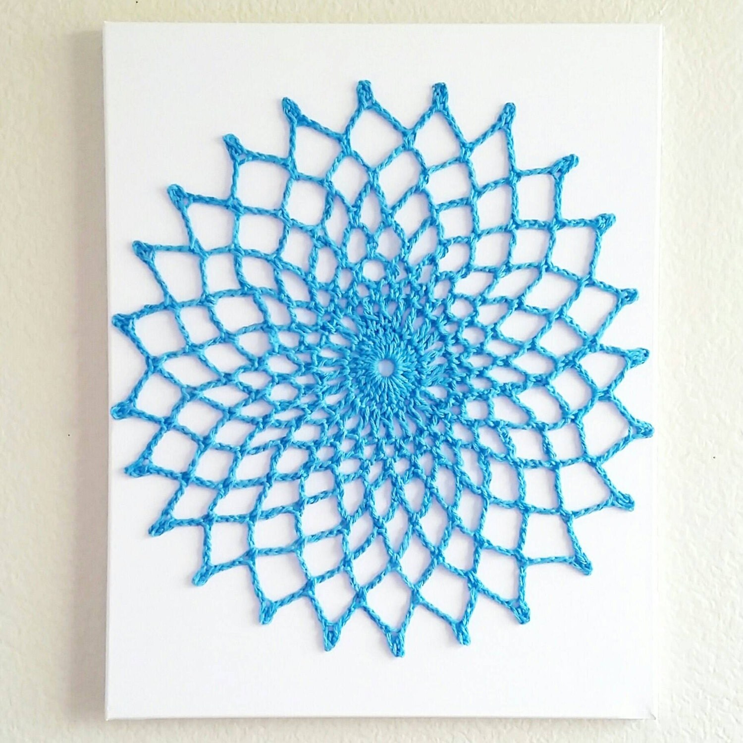 Wall Art Mandala Crochet Wall Hanging Wall Hanging Wall