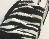 Items similar to Zebra Animal Print,Zebra Kitchen Towel ...