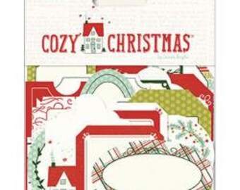 My Mind's Eye Cozy Christmas Gift Tags, 26 Gift Tags