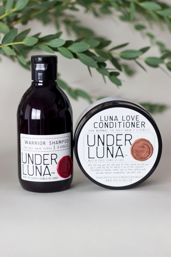 UNDER LUNA shampoo & conditioner 8 ounces each