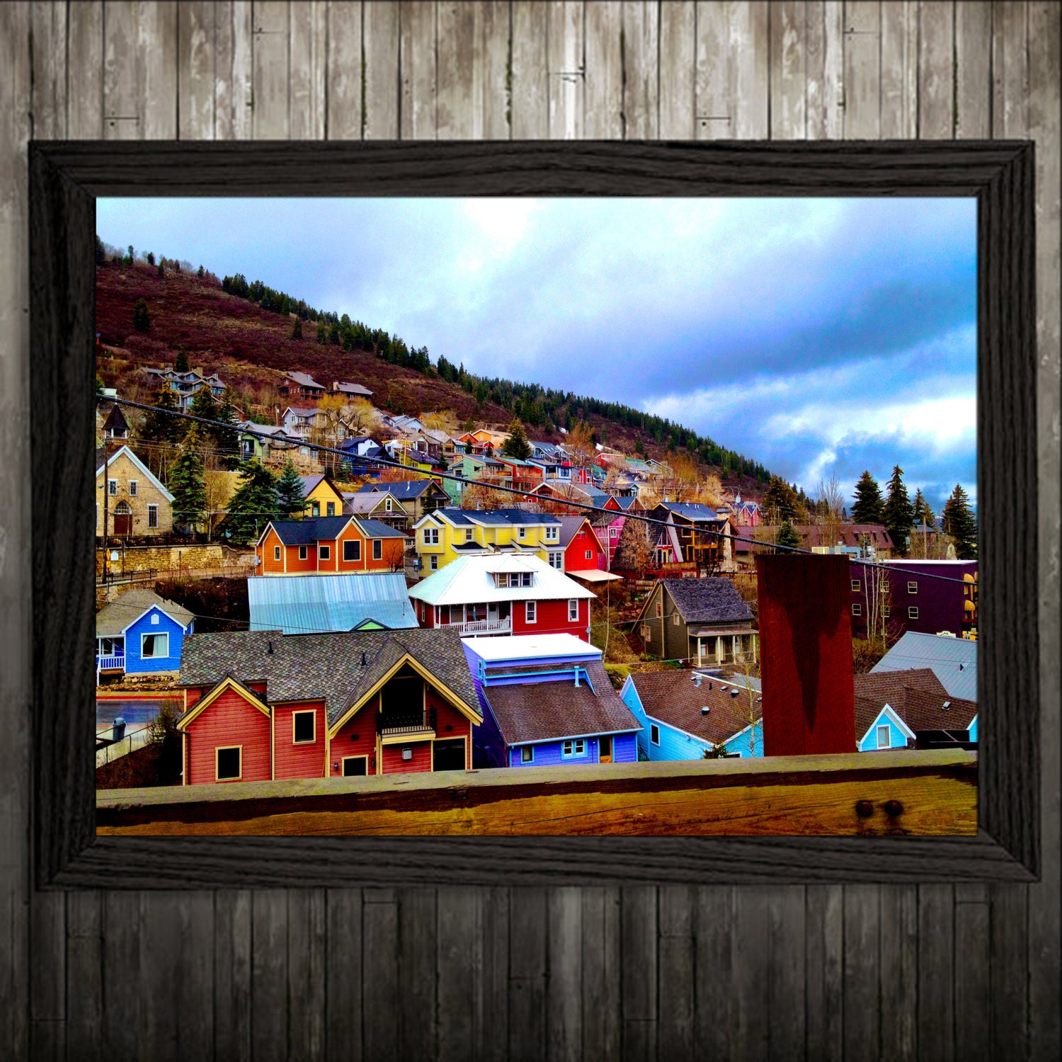 Old Town Park City Utah Photography Ski Town