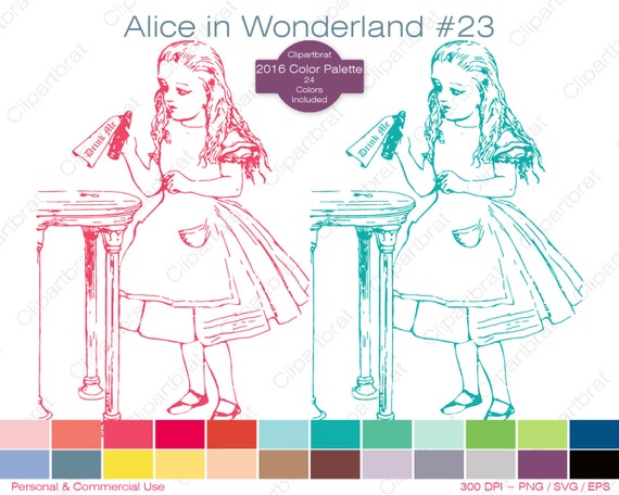 free clipart images of alice in wonderland - photo #42