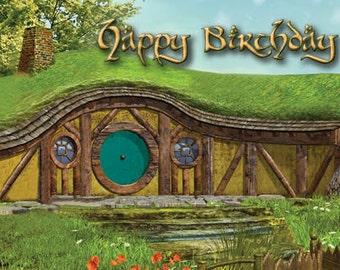 Hobbit Birthday Card