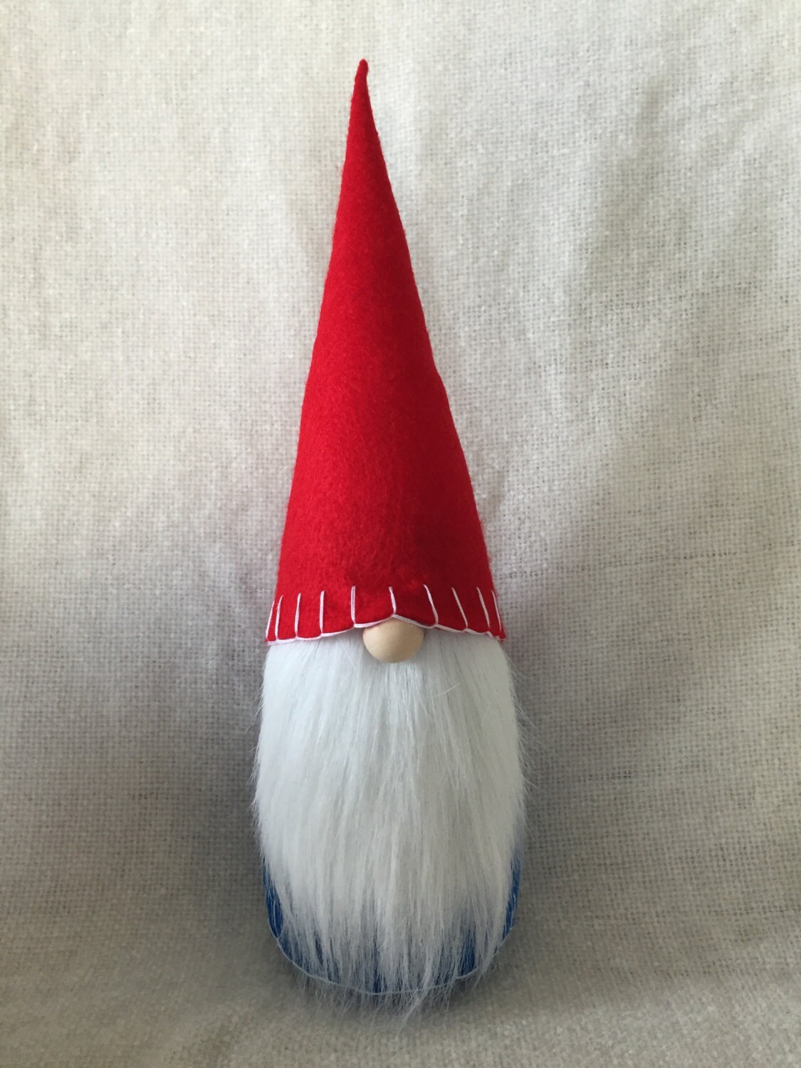 Gnome Swedish Tomte Nisse Felt Doll LARGE