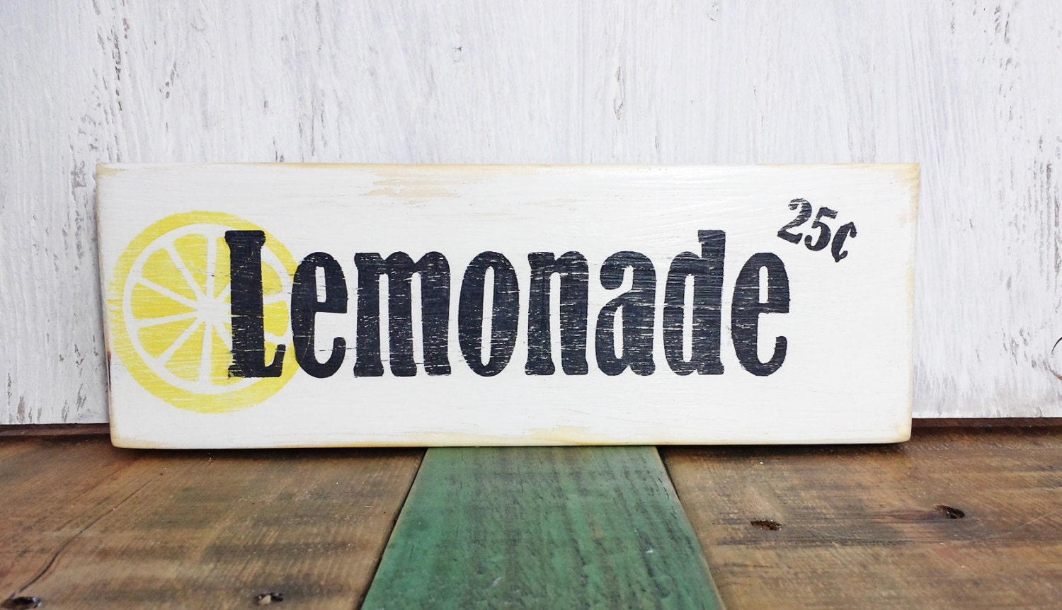 Lemonade Stand Sign Wood sign Summer Decor Kitchen wall