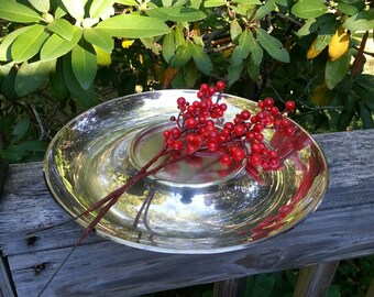 Silverplated Tray, Shabby Chic, Weddings, Silverplated dish