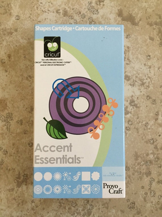 Accent Essentials Cricut Cartridge 4438