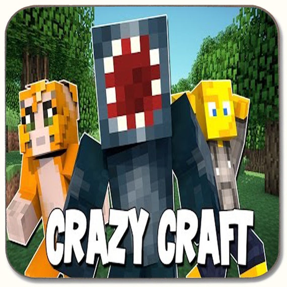 STAMPY And SQUID Crazy Craft Beverage coaster