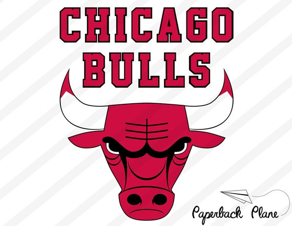 basketball bulls chicago SVG PNG DXF Cut Files by Paperbackplane