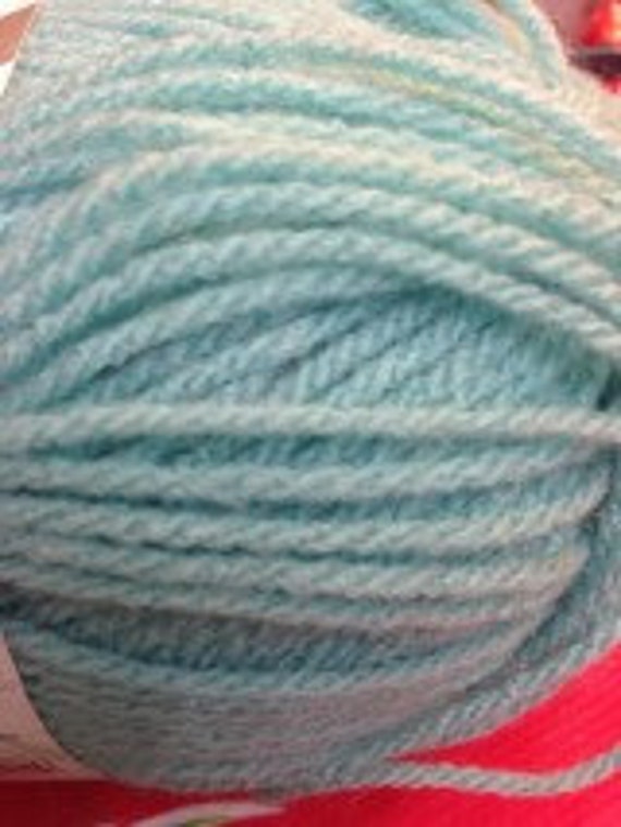 Red Heart DESIGNER SPORT Acrylic Yarn in Aqua Ice Color