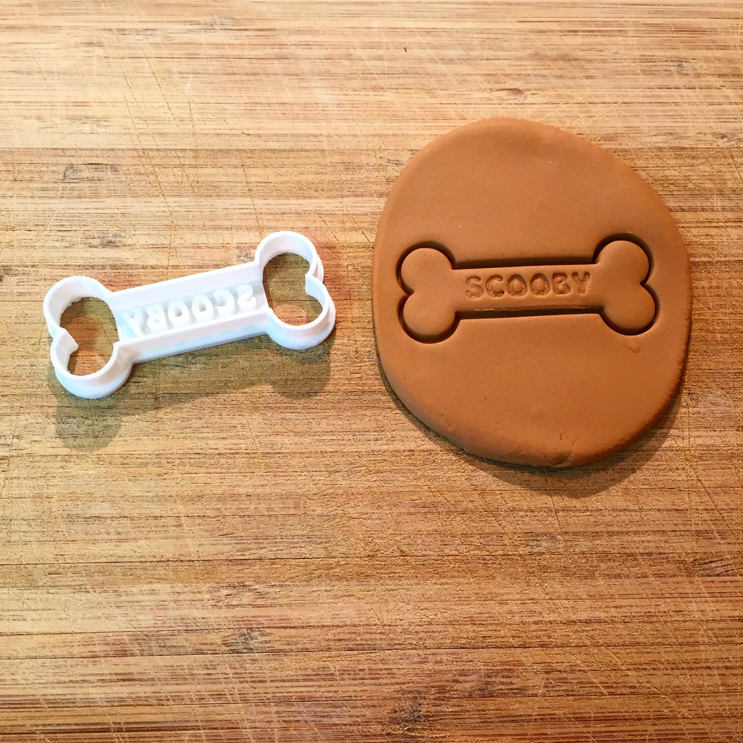 Personalized Dog Treat Cookie Cutter Bone Cookie Cutter