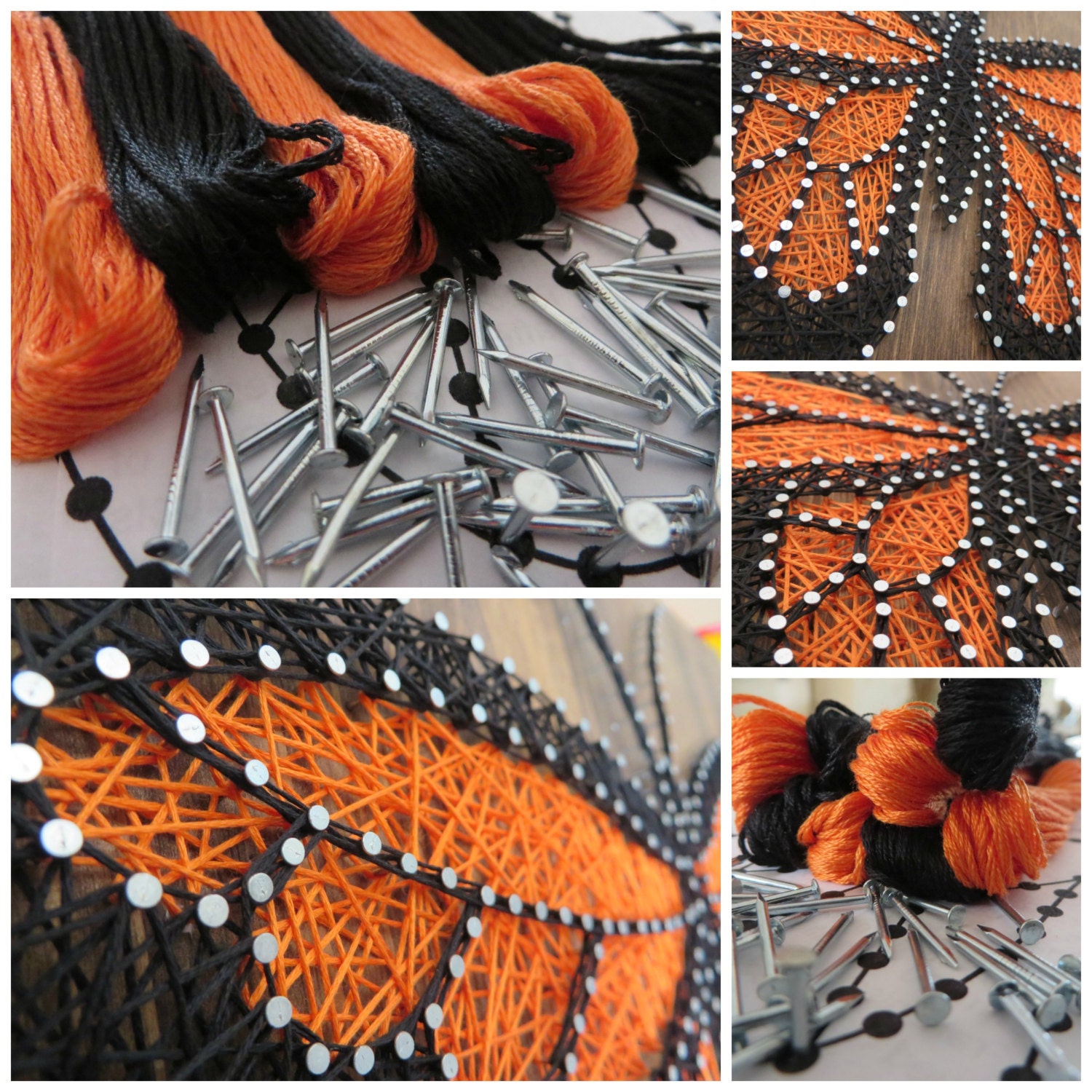 Butterfly String Art Kit Adult Crafts Kit DIY String Art