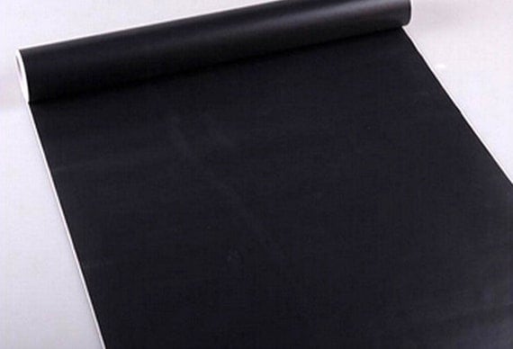 Solid Black Self Adhesive Contact Paper