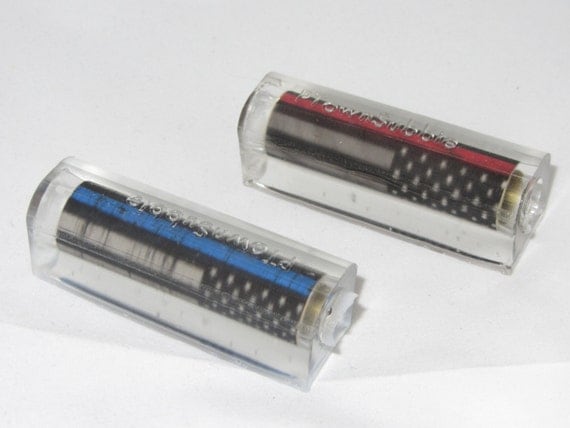 Thin Blue Line and Thin Red Line Flag pen blanks