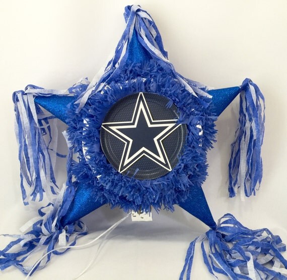 Dallas Cowboys Star Pinata by Thebestpinataever on Etsy