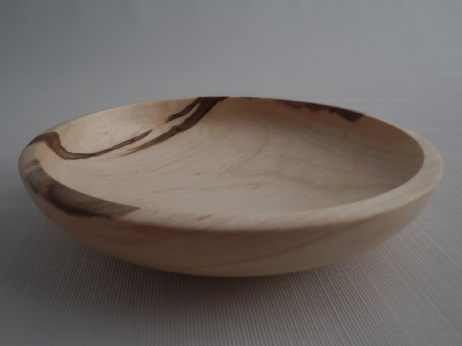 Small Wooden Key Dish Wood Coin Dish Maple Hand Turned