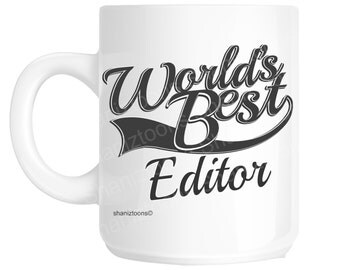 Editor World's Best Novelty Gift Mug shan1044