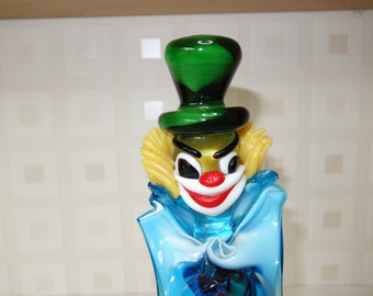 Murano clown scary face!
