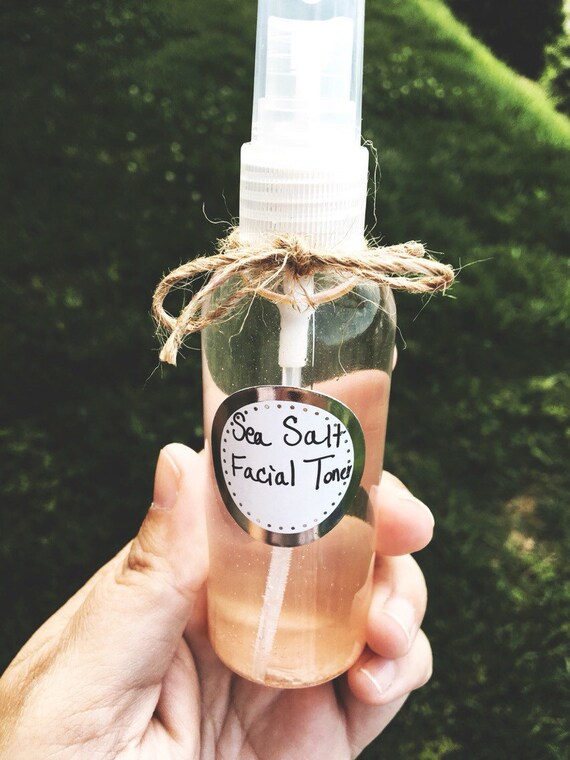 Sea Salt Facial Toner by TheEssentialHippy on Etsy
