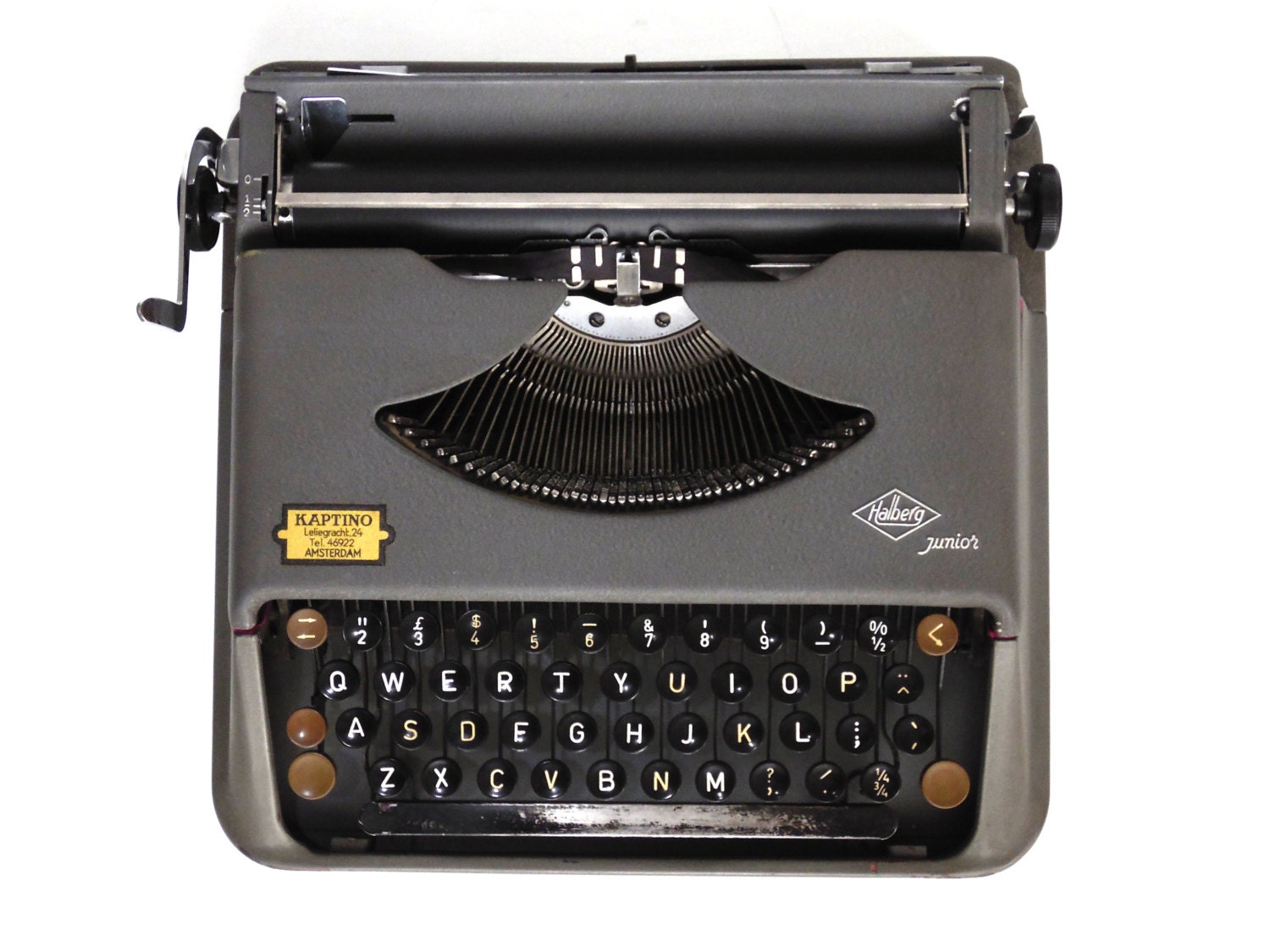 qwerty typewriter keyboard