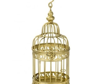 Golden bird cage