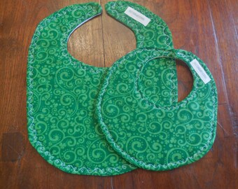 Custom St Patricks Day Bambino Baby Bib READY TO SHIP