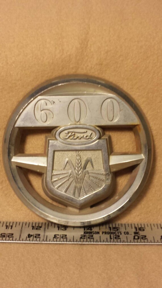 Vintage ford tractor emblems #2