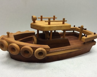 Wooden Tugboat