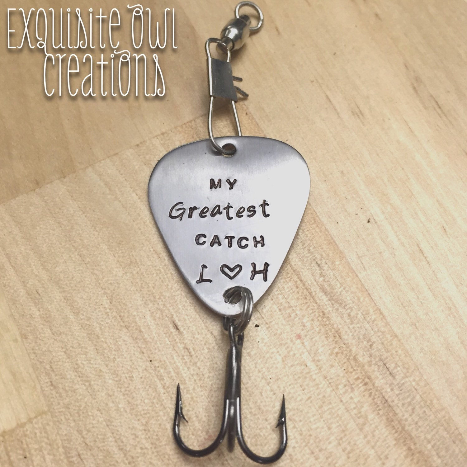 Fishing Lure Personalized Fishing Lure Boyfriend gifts