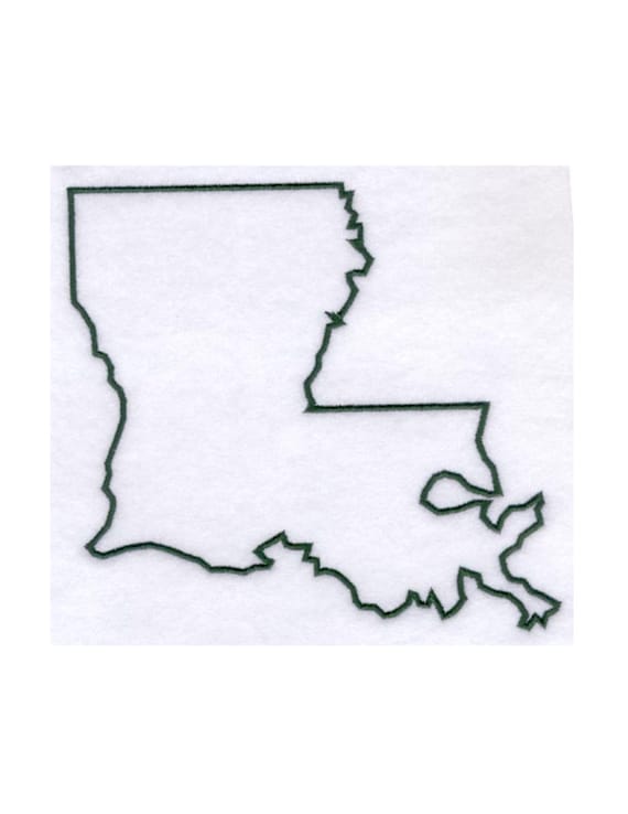 Louisiana Stencil Made from 4 Ply Mat Board by ...