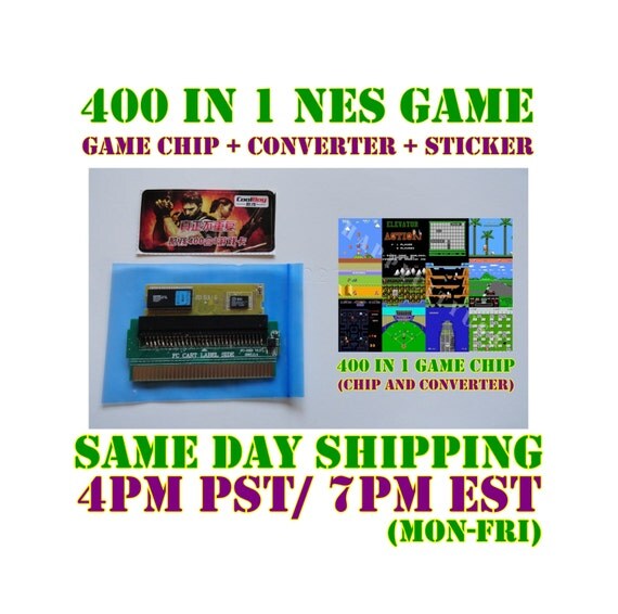 400 in 1 NES Nintendo Multi Game Chip