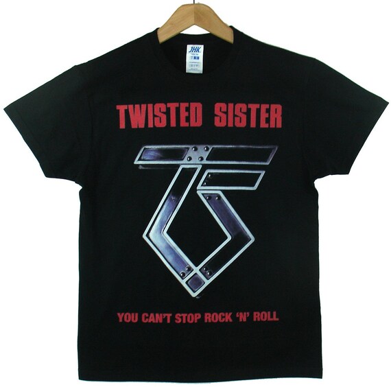 TWISTED SISTER T-SHIRT You Cant Stop Rock N Roll by pavra on Etsy