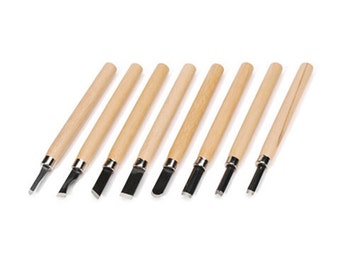 Brand New craft wood -8 pieces Wood Carving Tool Set