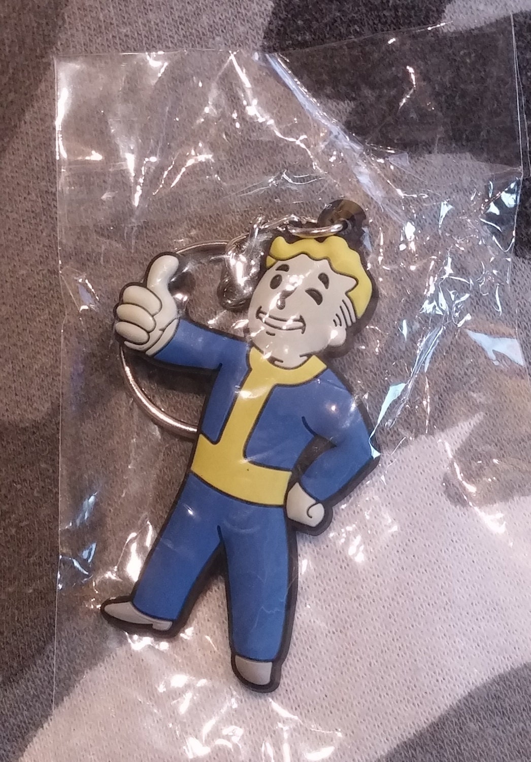 Fallout Vault Boy PVC Keychain by 8BeadsStuff on Etsy